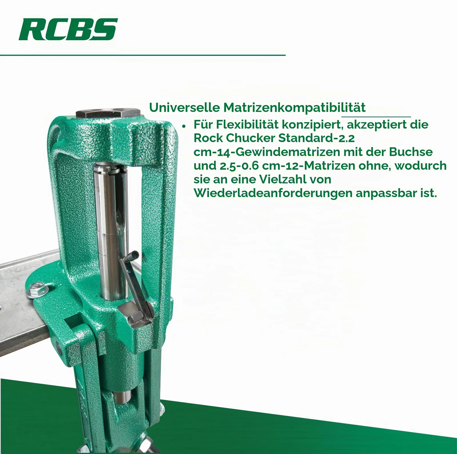 RCBS Rock Chucker Supreme Drücken, Ansicht 4