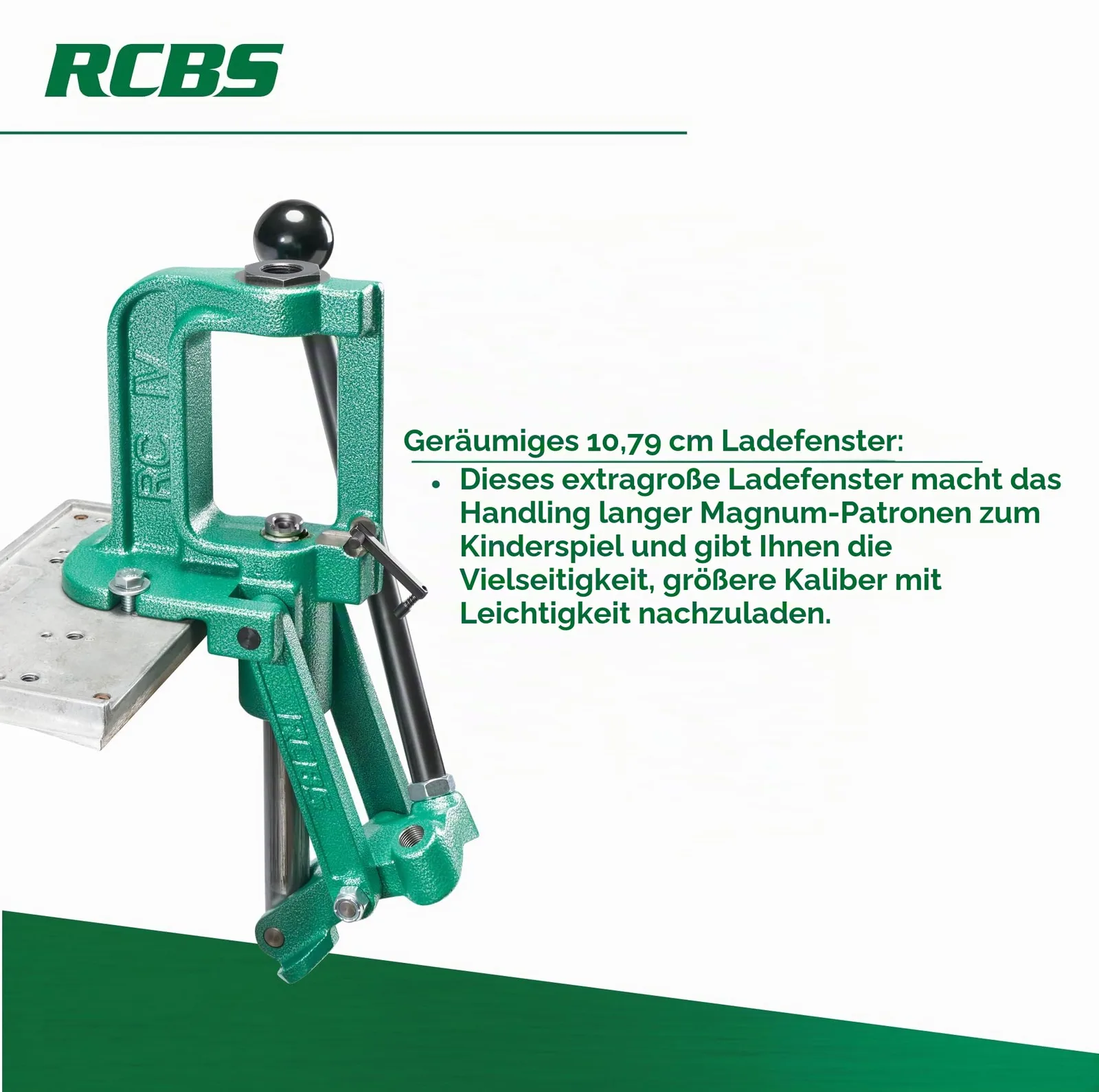 RCBS Rock Chucker Supreme Drücken, Ansicht 6