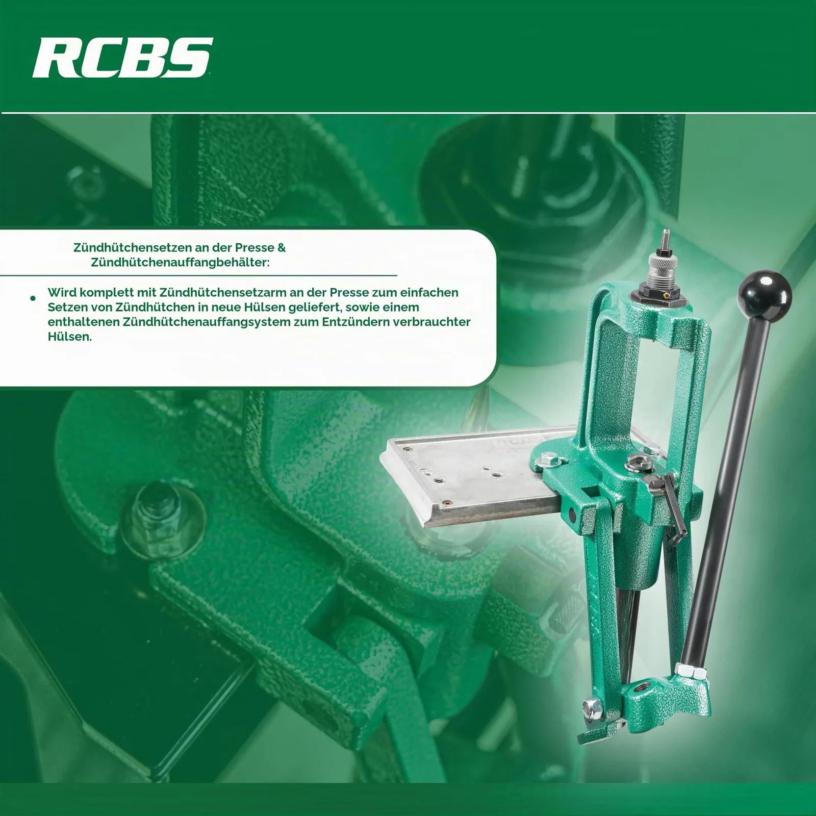 RCBS Rock Chucker Supreme Drücken, Ansicht 7