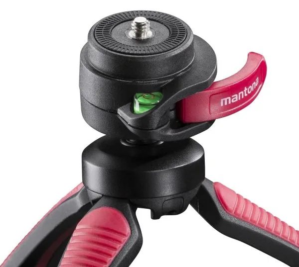 mantona 21408 - 3 Bein(e) - Schwarz - Rot - 17 cm, Ansicht 3