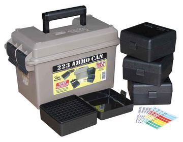 MTM ACC223 Ammo Can Combo (Holds 400 Rounds) by MTM von X-Targets