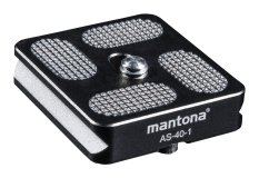 mantona AS-40-1 - Schnellverschluss-Platte