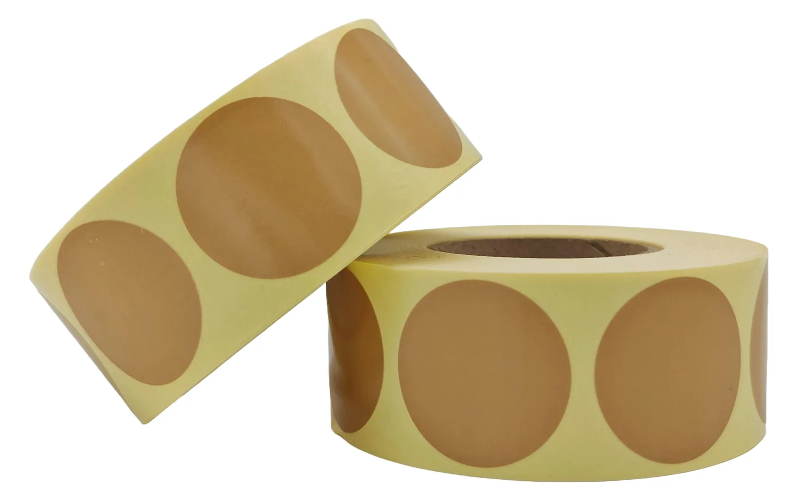 Schusspflaster Braun / Beige 30mm x 1000 Stück | IPSC Targets | Klebepunkte mit hohere Klebkraft | wasserfest, Ansicht 2