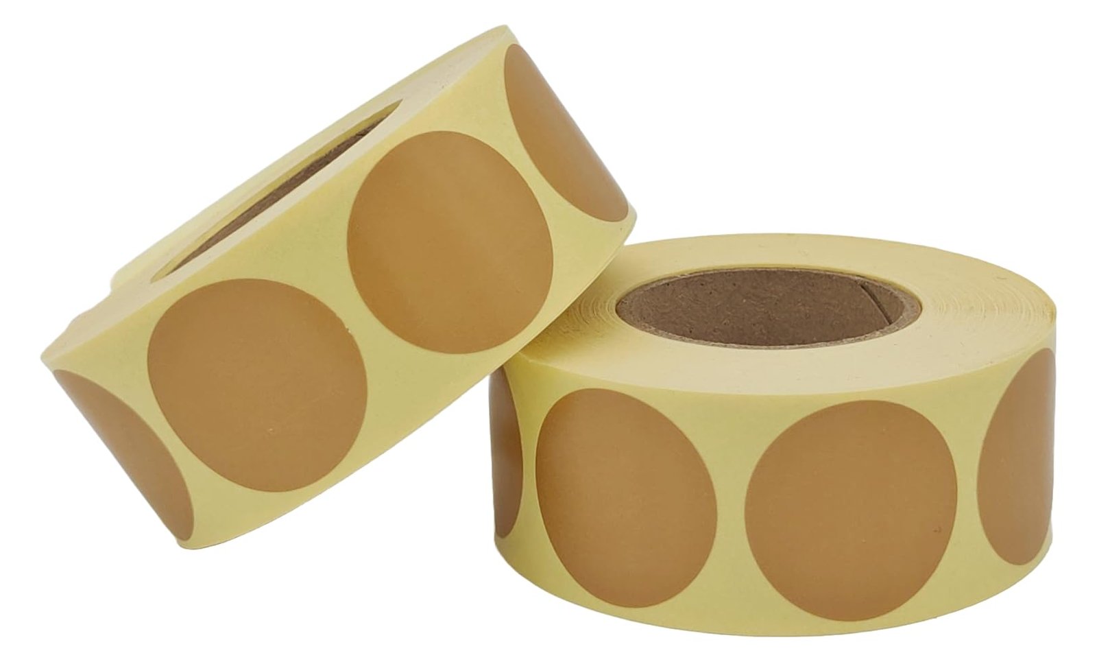 Schusspflaster Braun/Beige 30mm x 1000 Stück | IPSC Targets | Klebepunkte mit hohere Klebkraft | wasserfest (2)