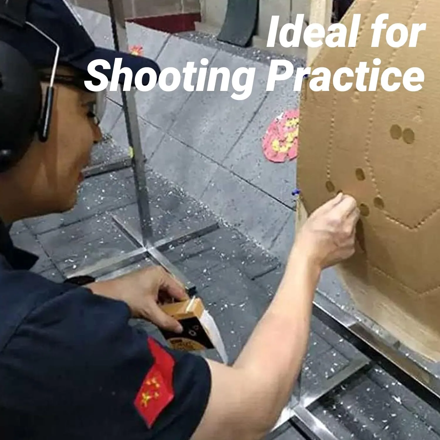 Target Pasters for Shooting, 0.8 Inch Round Target Stickers for Shooting, One-Hand Operation, Ideal for USPSA, IPSC, IDPA Practice, 1000 PCS Per Box, Ansicht 7