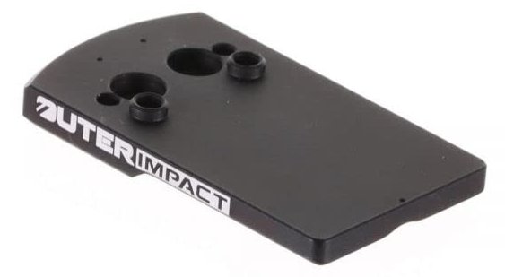 Outerimpact "Micro" Red Dot Adapter für Smith & Wesson M&P 380EZ/9mm EZ