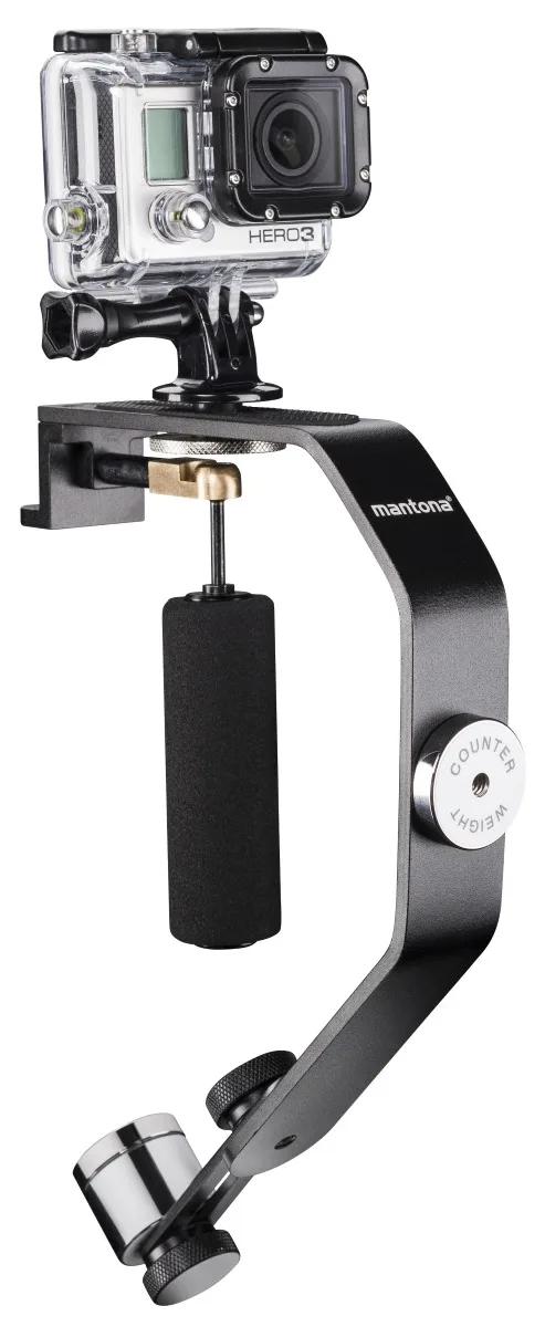 mantona Handgerät-Stabilisator - für GoPro HD HERO, Ansicht 4