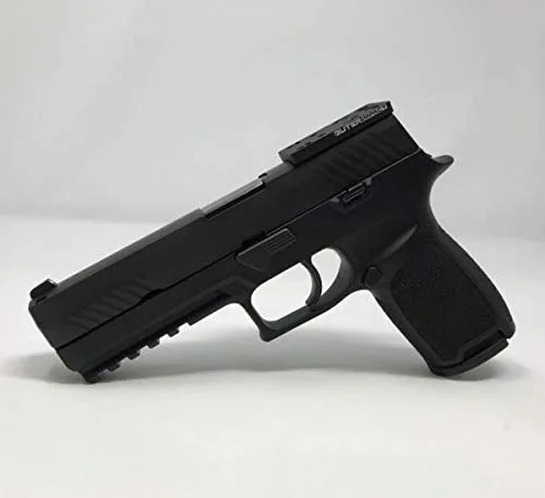 Outerimpact Red Dot Adapter für SIG P320 - 7075-T6 Aluminium - Kompatibel mit Vortex Razor, Viper, Venom, Trijicon RMR, Doctor, Eotech MRDS, Leupold Delta Point, Burris Fast Fire, SIG ROMEO 3, Ansicht 3