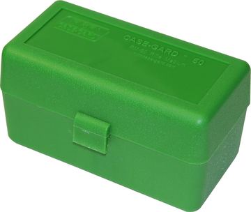 MTM 50 Round Rifle Ammunition Box RM-50 Green von X-Targets