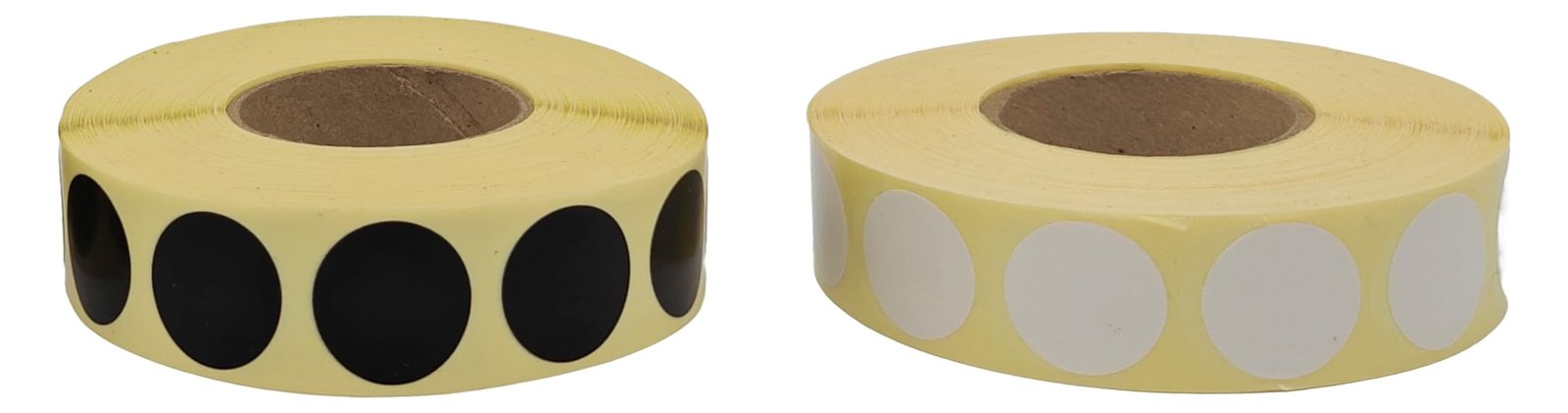 X-Targets 4000 Stück Schusspflaster für Zielscheibe 20mm (Schwarz/Weiss) | Schießpflaster für Schießscheiben | Ideal zum überkleben der Einschusslöcher