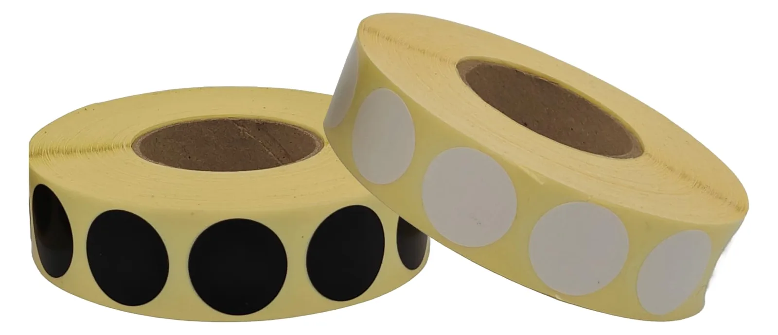 X-Targets 4000 Stück Schusspflaster für Zielscheibe 20mm (Schwarz/Weiss) | Schießpflaster für Schießscheiben | Ideal zum überkleben der Einschusslöcher, Ansicht 2
