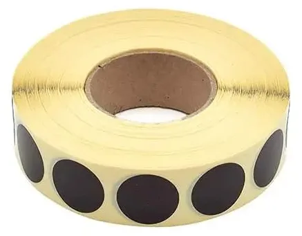 X-Targets 4000 Stück Schusspflaster für Zielscheibe 20mm (Schwarz/Weiss) | Schießpflaster für Schießscheiben | Ideal zum überkleben der Einschusslöcher, Ansicht 4