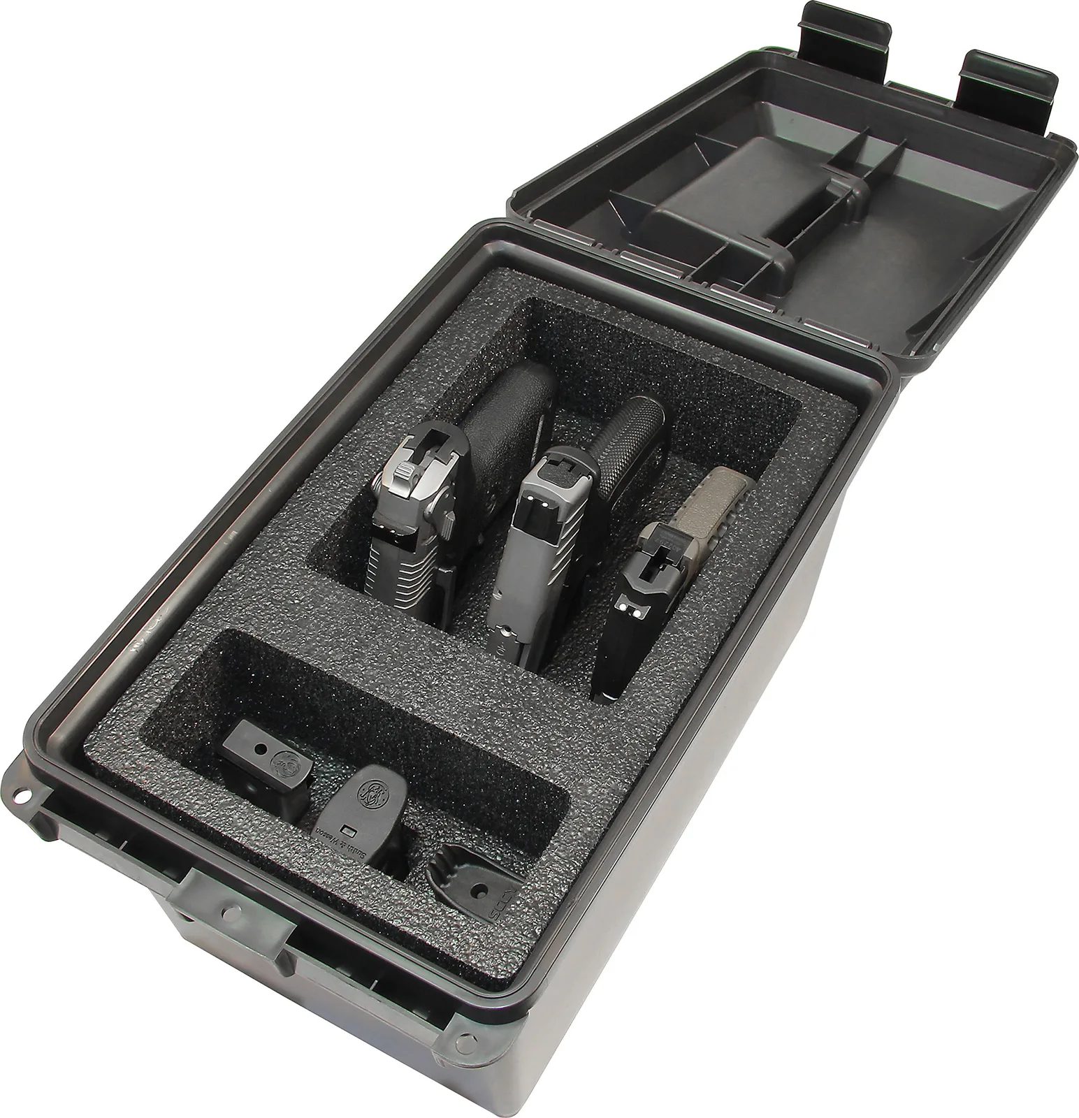 MTM TPC3 Pistolenkoffer für 3 Pistolen, Ansicht 2