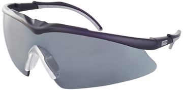 MSA Safety TecTor Optirock UV400 Schieß- und Jagdbrille + Tasche aus Mikrofaser und Kordel, Farbe: getönt von X-Targets