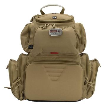 G. Outdoor Products G.P.S. GPS-1711BPT Handfeuerwaffen-Rucksack, Hellbraun
