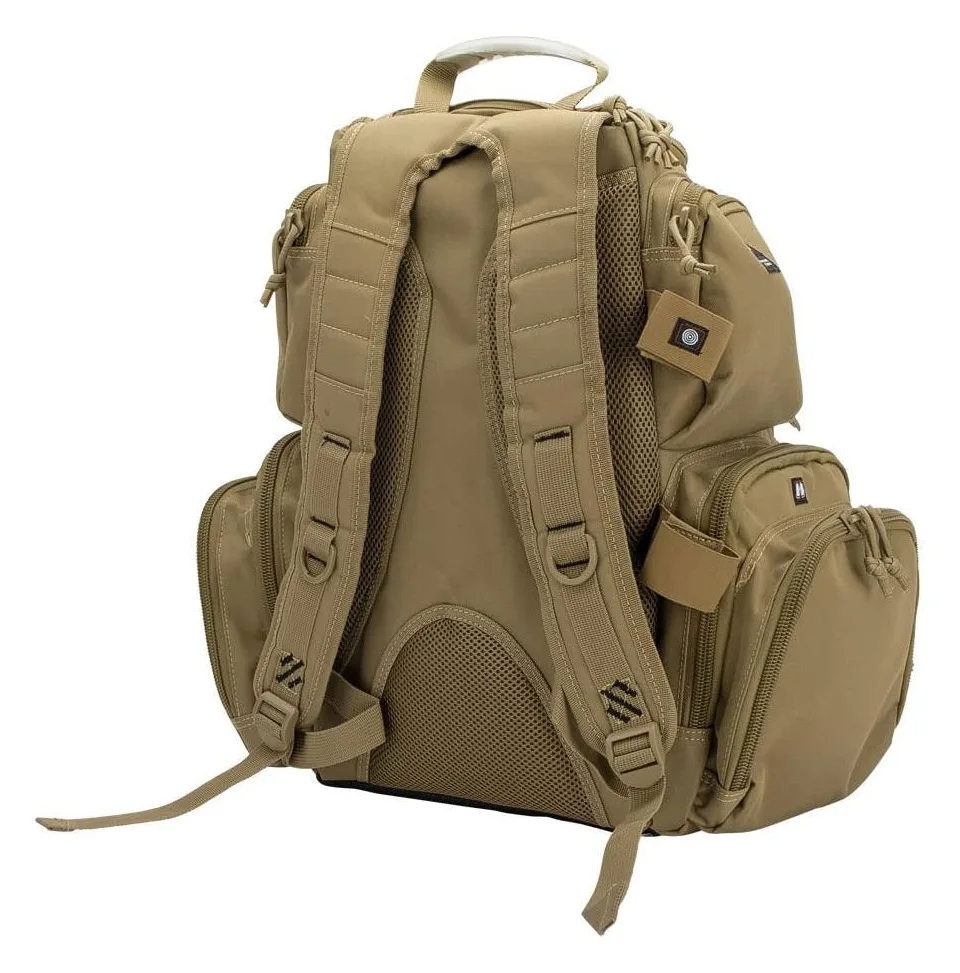 G. Outdoor Products G.P.S. GPS-1711BPT Handfeuerwaffen-Rucksack, Hellbraun, Ansicht 4