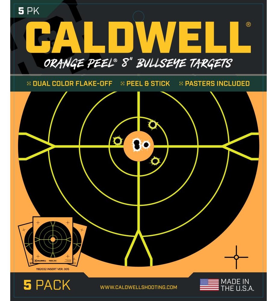 Caldwell Orange Peel 8 Inch Splatter Target 8In 25 Pack