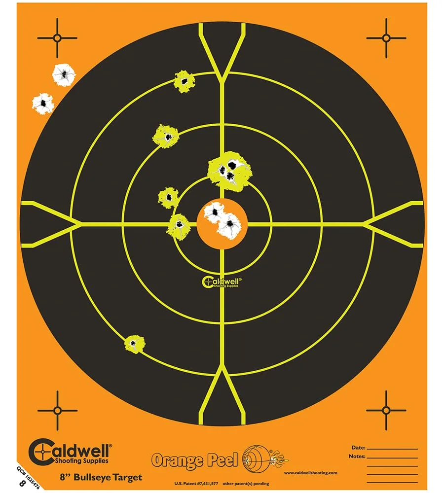 Caldwell Orange Peel 8 Inch Splatter Target 8In 25 Pack, Ansicht 2