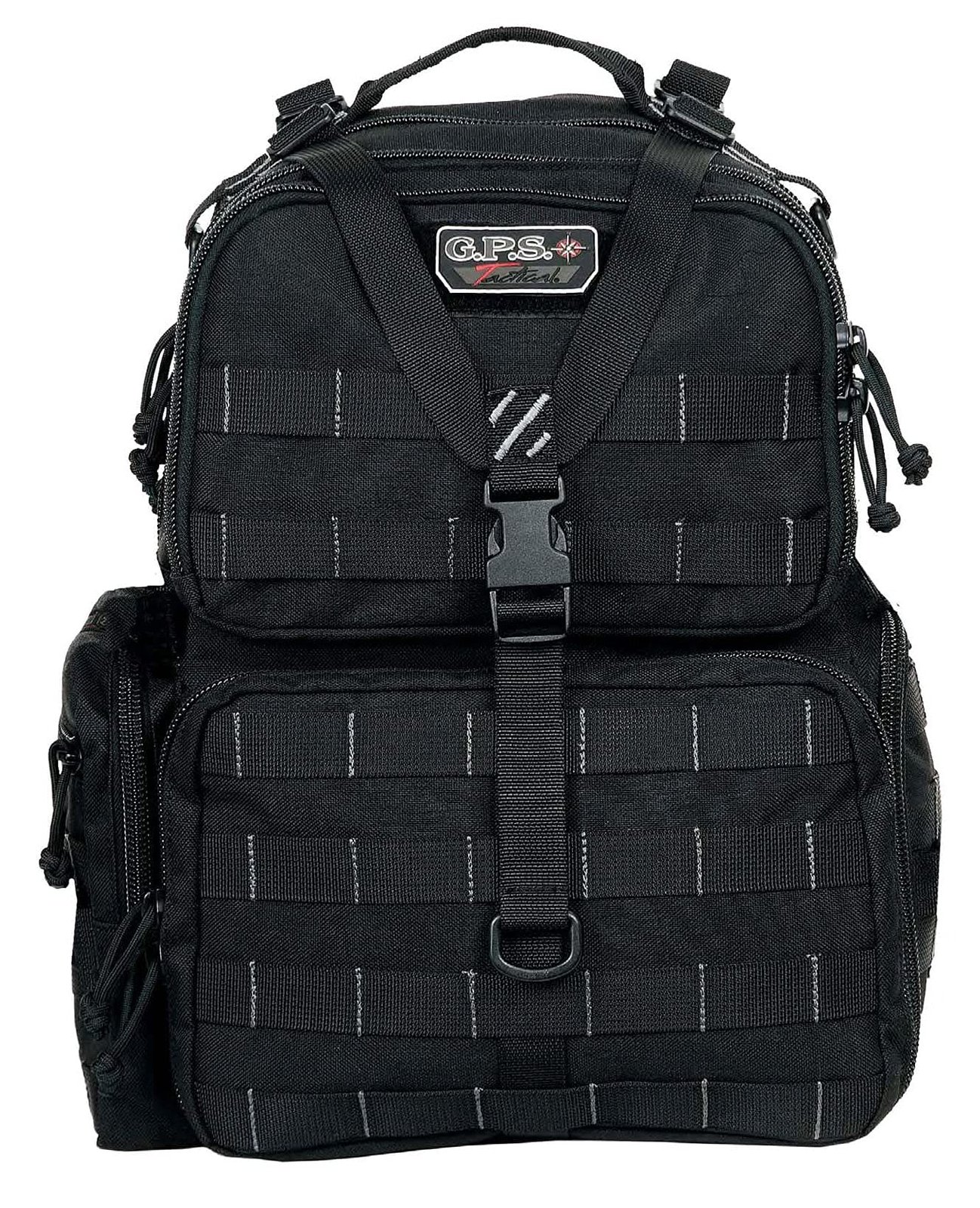 G Outdoors 301214-SSI G.P.S. Tactical Range Rucksack, schwarz, GPS-T1612BPB, mehrfarbig, N/A