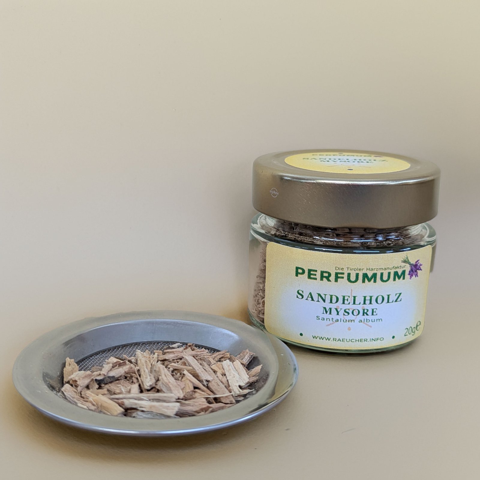 Sandelholz Mysore Grade – geschnitten