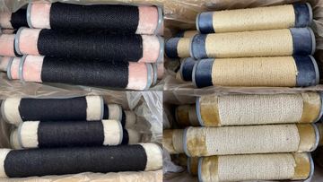 12-teiliges Sisal-Set für Kratzbäume/12cm Säulen