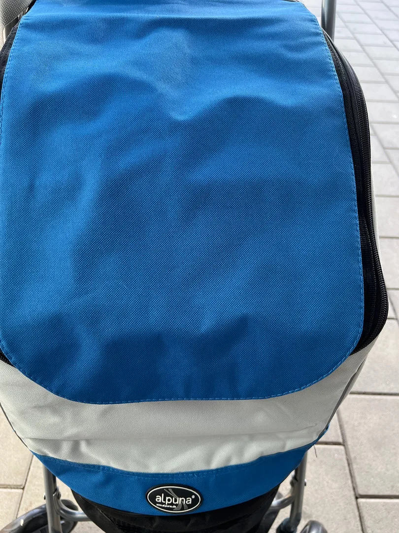 Alpuna Tierbuggy "Pacco blau/grau/schwarz", Ansicht 10