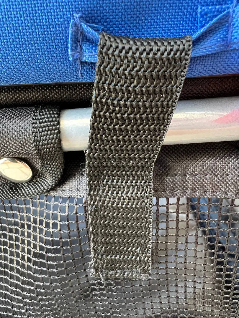 Alpuna Tierbuggy "Pacco blau/grau/schwarz", Ansicht 20