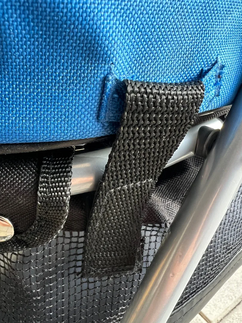 Alpuna Tierbuggy "Pacco blau/grau/schwarz", Ansicht 21