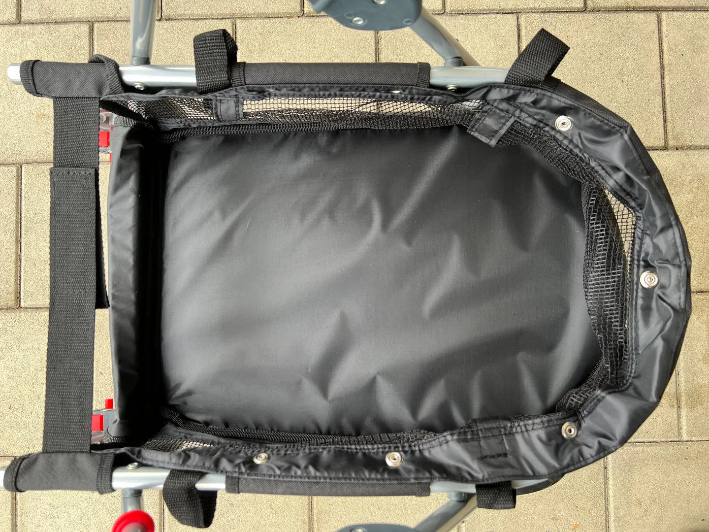 Alpuna Tierbuggy "Pacco blau/grau/schwarz", Ansicht 23