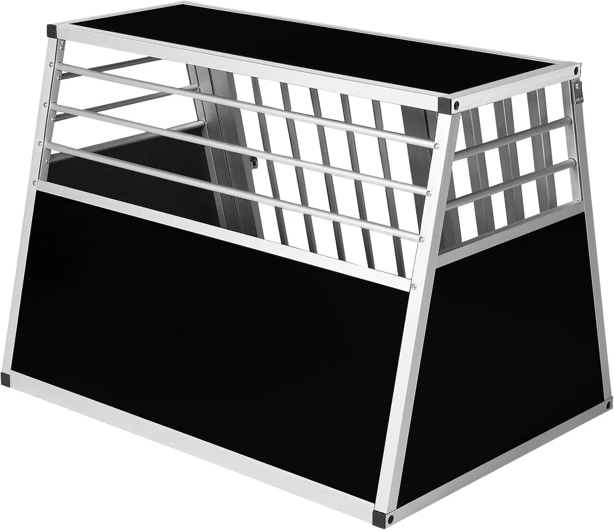 Alu-Hundetransportbox "schwarz" 92x65x66 cm (BxTxH), Ansicht 4