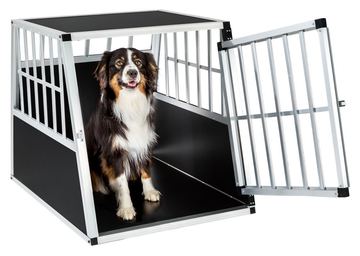 Alu-Hundetransportbox 91x65x69 cm (TxBxH) von Rosis-Shop