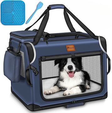 Faltbare Hunde-, Katzentasche 70x52x52cm "blau" von Rosis-Shop
