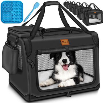 Faltbare Hundetasche 102x69x69cm "schwarz"