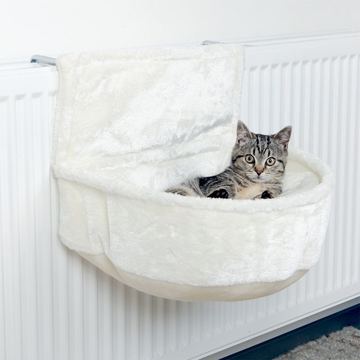 Heizungsliege/Kuschelsack "weiß" von Rosis-Shop