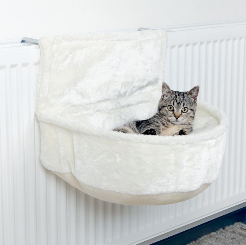 Heizungsliege/Kuschelsack "weiß"