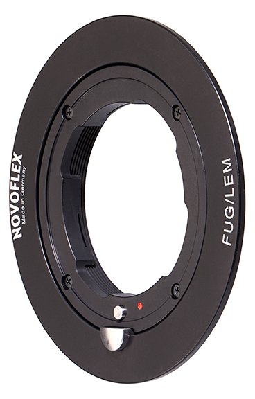 Novoflex FUG/LEM - Leica M - Leica M - Schwarz - Fuji GFX 50
