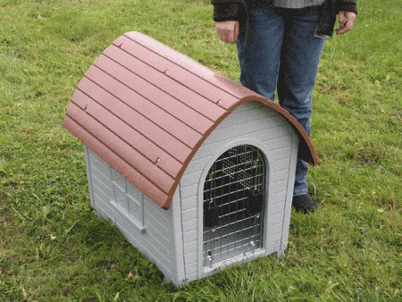 Hundehütte Viktor Größe S, Ansicht 3