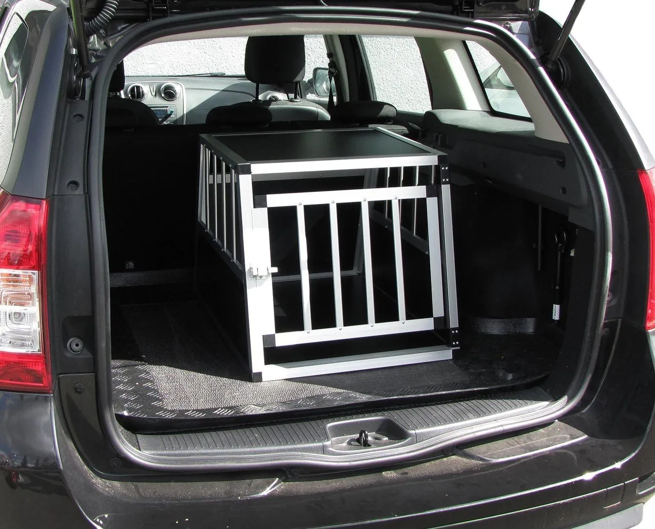 Hundetransportbox klein 69x54x50 cm (TxBxH), Ansicht 6