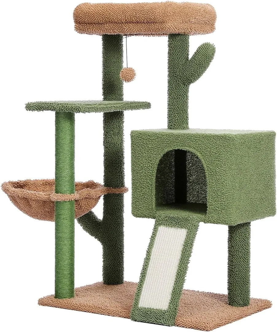 Kaktus-Kratzbaum 104,4cm "grün/braun", Ansicht 2