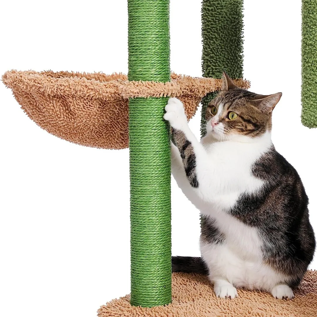 Kaktus-Kratzbaum 104,4cm "grün/braun", Ansicht 5