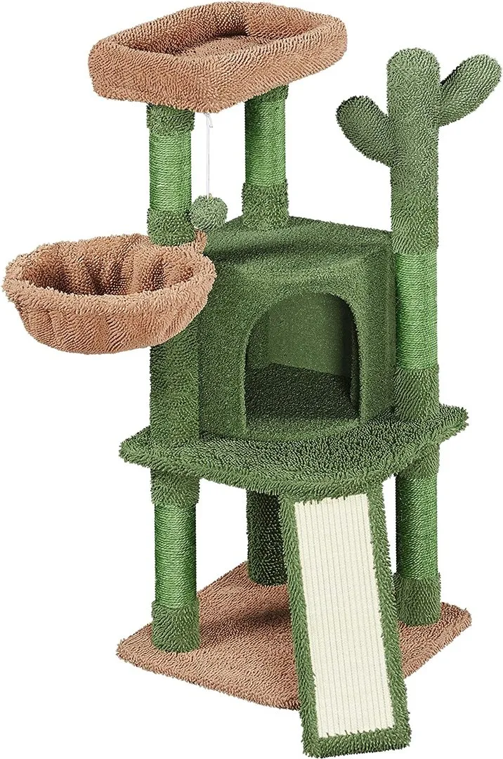 Kaktus-Kratzbaum 106,5cm "grün/braun", Ansicht 2