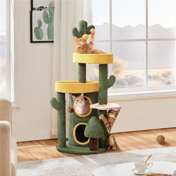 Kaktus-Kratzbaum 123cm "mehrfärbig" von Rosis-Shop