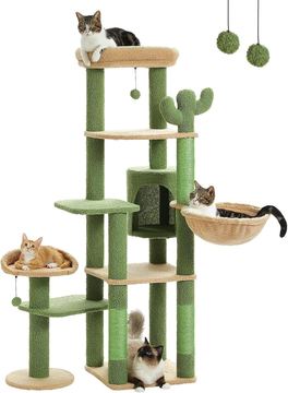 Kaktus-Kratzbaum 150cm mit 6 Etagen