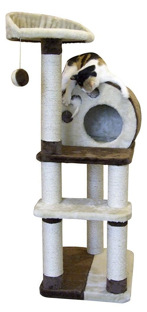 Kerbl Kratzbaum 127cm "braun/beige"