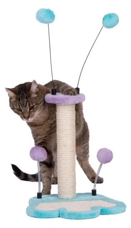 Kleiner Kratzbaum 33cm "türkis/lila", Ansicht 3