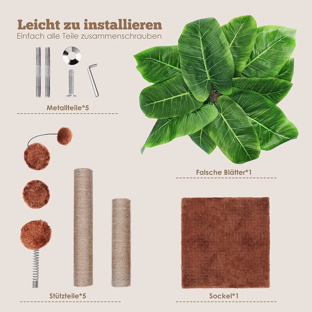 Kratzbaum 80 - 85cm "braun", Ansicht 3