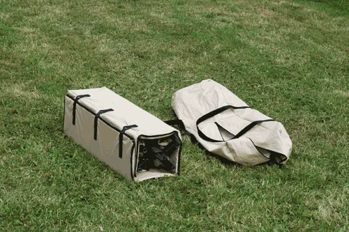 Mobiler Laufstall für Hundewelpen 110x76x68cm, Ansicht 7