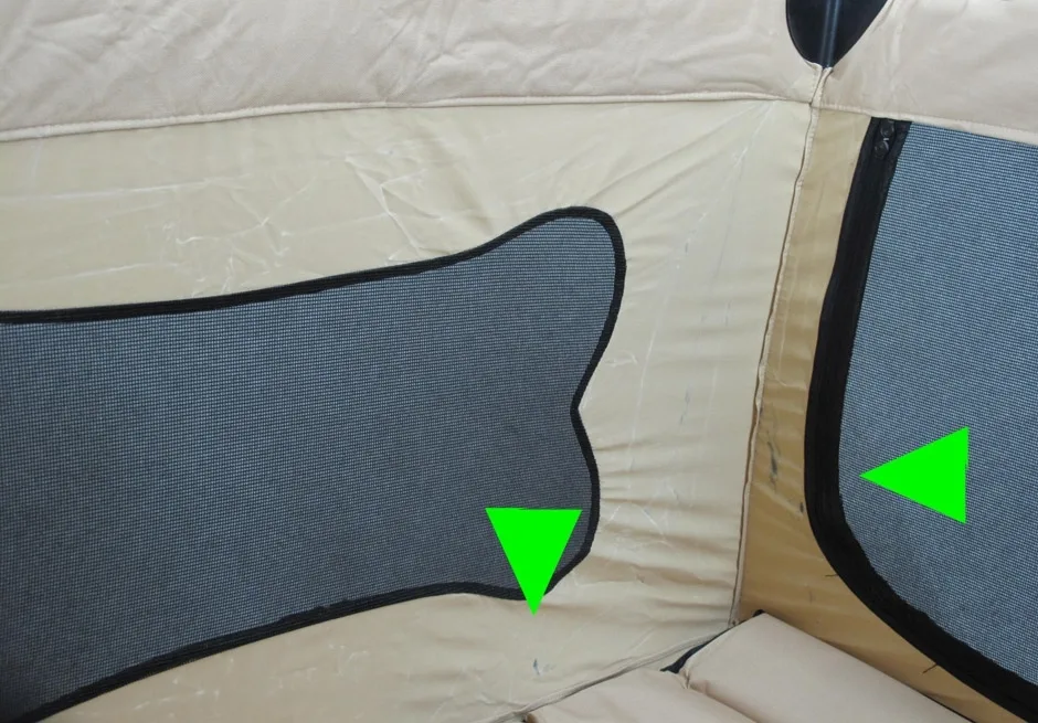 Mobiler Laufstall für Hundewelpen 110x76x68cm, Ansicht 11