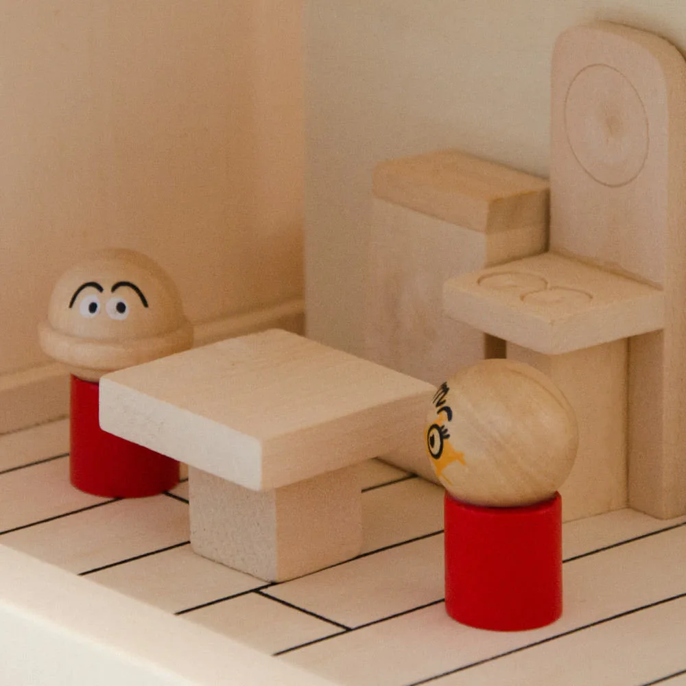 Puppenhaus 40x29x38 cm (BxTxH), Ansicht 7