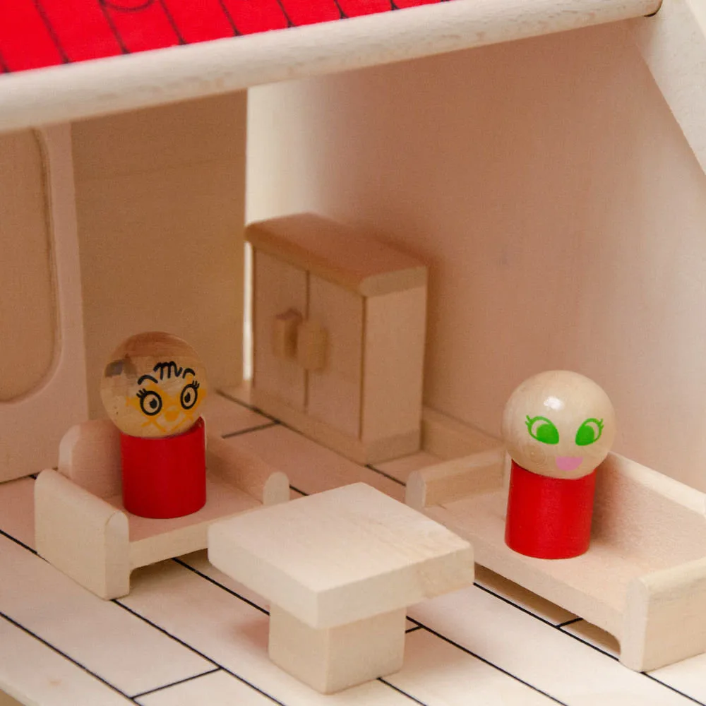 Puppenhaus 40x29x38 cm (BxTxH), Ansicht 8